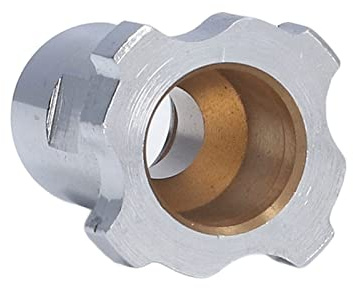 Sprühbecheranschluss M16 1,5mm Edelstahl Airbrush Adapter Kit mit Topfgelenk Internem Gewinde für Airbrush Systeme