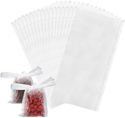 Aramanara Lot de 500 sacs de pêche à la carpe en PVA, 7 x 14 cm, solubles dans l'eau