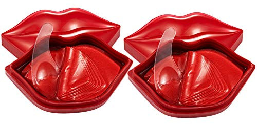 40 Stück Lip Praller Masken Feuchtigkeitslippenpads Kristalllippenmasken für Den Schutz Trockener Rissiger Lippen