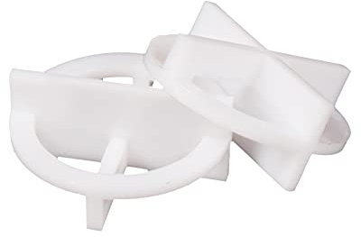 Telituny Sistema di livellamento a piastrelle incrociate, 100 cunei per piastrelle a croce riutilizzabili da 3 mm per livellatore del sistema di livellamento di piastrelle a parete (3,0 mm)