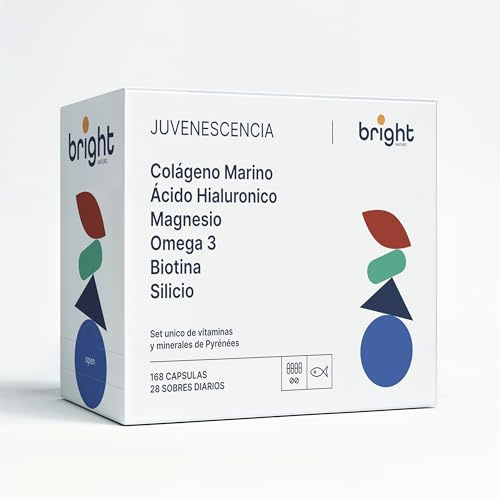 Marint Kollagen med Hyaluronsyra, Magnesium, Omega 7, Biotin, Kisel - SmartAbsorb™ | för hud, hår och naglar | 28 dagliga påsar