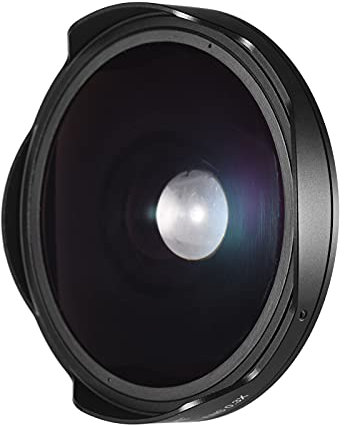 Namolit 37 mm 0,3 x HD Ultra Weitwinkel-Fischaugenobjektiv mit Haube, Ersatz für Camcorder