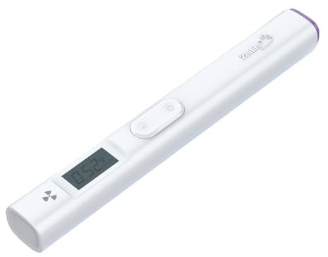 Fiorky Nuclear Radiation Detector 0.96-Inch TFT Display Geiger Counter Dosimeter 3 Mode Alarms Radiation Dose Alarm Device Calibration for Nuclear Wastewater