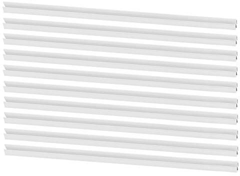 Hiraith Strisce di Rafforzamento in Serra in PVC da 10 Pacchetti - Nastro di Tenuta Dura da 22,6 per Vetro a Piastra, Rivestimento per Bordo Resistente Resistente Alle Condizioni