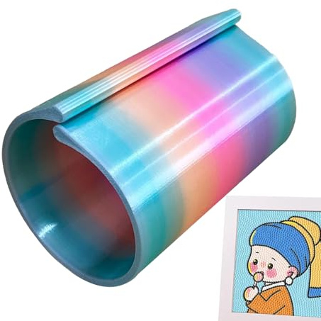 Diamond Art Canvas Roller Holder | Diamond Art Painting Canvas Roll Helper | 3D Printing Daiments Painting Accessory Tools Set | Canvases Roll Keeping Canvases of Sizes in Check