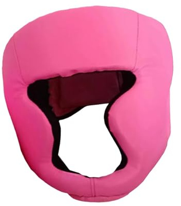 SZLIFE Casco da Boxe Integrale Traspirante per Adulti, Protezione per La Testa da Kickboxing per, Rosa