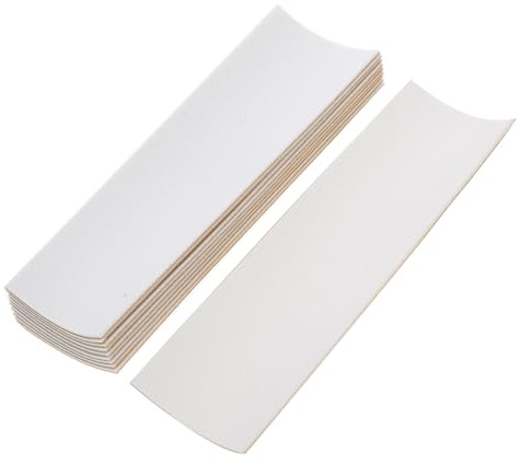 Hemobllo 10 Piezas Cinta Antideslizante para Dedos Skate Foam Almohadillas Adhesivas Alta Durabilidad y Amortiguación para Fingerboard Accesorios de Patineta