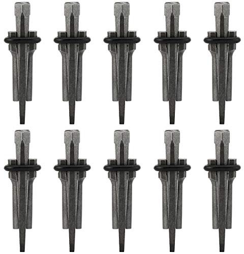 Homtone Juego de 10 cuñas de cuña de 5/8 pulgadas para hormigón, mármol, granito, piedra, herramientas de mano