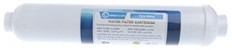 GUMEI Cartuchos de Filtro de Agua de Poste de carbón Activado con Coco T33, removedor de olores de 10 Pulgadas