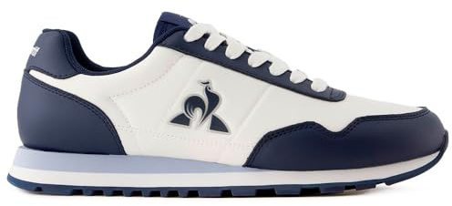 Le Coq Sportif Unisex Astra_2 Basket, Optical White/Dress Blue, 43 EU, Abito Bianco Ottico, Blu, 43 EU