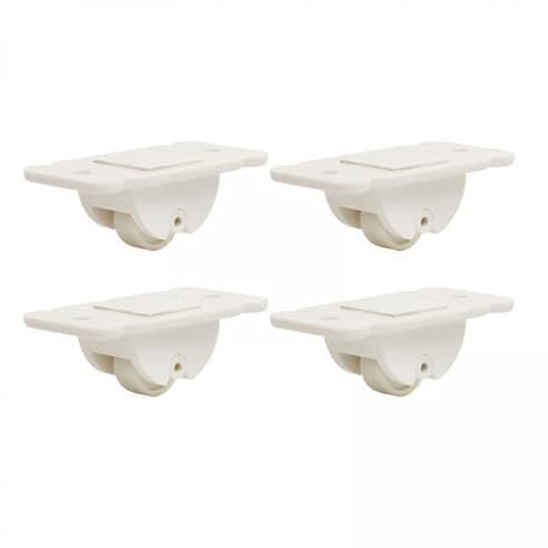 YsXoWiui 3x Pulegge Piccole con Rotelle Fisse Da 4 Pezzi Universali per Armadietti Leggeri