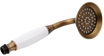 Handbrause aus Edelstahl, Antik-Messing, Roségold, Luxus-Badezimmer, poliert, matt, schwarz, golden, Ersatz for Handbrause(Rose Gold)