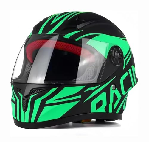 Casco Integral De Moto Infantil De Verano, Estilo Retro, Para Karts, Jet, Cruiser, Ciclomotor Y Otras Motos De Calle. Homologado ECE Para Niños Y Niñas De 3 A 12 Años. C,M/(49~50cm)