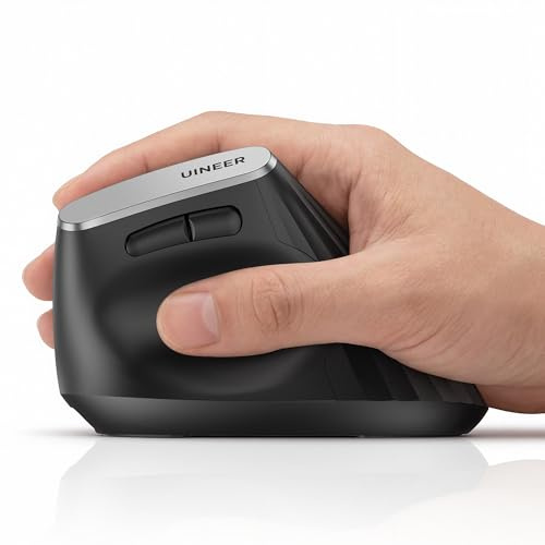 Uineer Ratón Ergonómico Inalámbrico Recargable