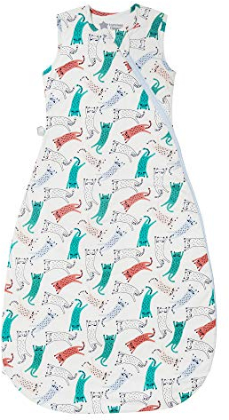 Tommee Tippee Baby Sleeping Bag, The Original Grobag, Soft Cotton-Rich Fabric, 6-18m, 2.5 Tog, Pet Story
