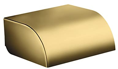 Hansgrohe Toilettenpapierhalter mit Deckel Axor Universal Circular PGO, 42858990