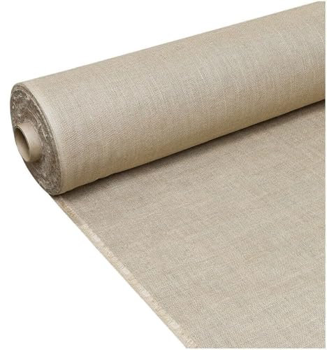 Juta Tessuto Tela Yuta Fibra Naturale 305 GR/m² Decorazioni Casa Rivestimenti Bricolage 140x100 Cm