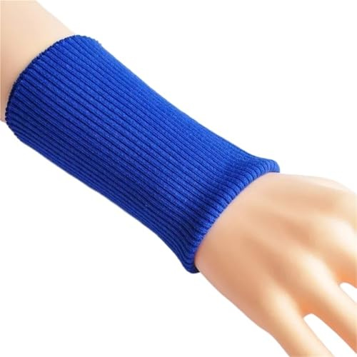 Chaqueta de plumón 2 piezas con escote, puños y mangas, falsas, tejido universal antisuciedad, banda elástica acanaladas Para PuñOs(Blue)