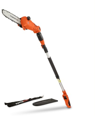 Varo POWER plus Dual Power Akku Teleskop-Kettensäge POWDPG75385 - ohne Akku und Ladegerät, 40V Motorsäge mit 250 mm Schwert mit Kettenschmierung, für einfache & anspruchsvolle Garten- & Holzarbeit