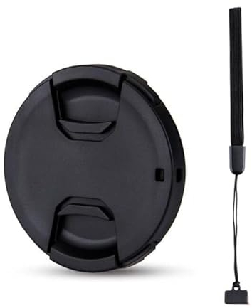 JJC 43mm Tapa de Lente para Fuji XF 35mm f2 XF 23mm f2 para Canon EF-M 32mm f1.4 22mm f2 RF 50mm f1.8 y Otras Marcas de Lentes con 43mm Rosca de Filtro