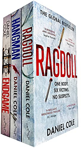 Daniel Cole 3 Books Collection Set (Ragdoll, Hangman & Endgame)