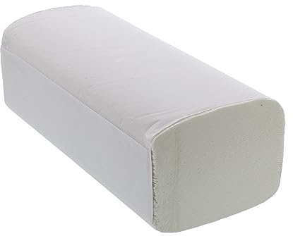 Wisch-Star Papierhandtücher 2x 3200 Blatt, Handtuchpapier, 2-lagig weiß, Papier für Papierhandtuchspender, 23 x 21 cm, EU-Ecolabel