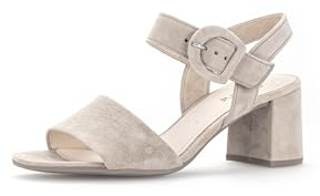 Gabor Damen Riemchensandalen, Frauen Sandalen,Best Fitting,offene Schuhe,Strandschuhe,Sandaletten,Sommersandalen,Absatz,Desert,37.5 EU / 4.5 UK