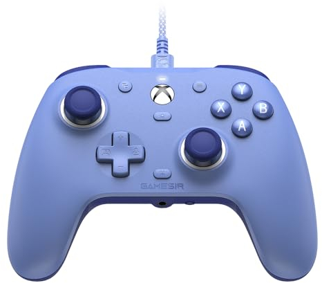 GameSir G7 SE Wired Controller für Xbox Series X|S, Xbox One & Windows 10/11, Plug and Play Gaming Gamepad mit Hall-Effekt Joysticks/Hall Trigger, 3.5mm Audio Jack - Blue