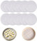 SIRLOMU 10 Pezzi Tappetini per Cottura a Vapore in Silicone Antiaderente Riutilizzabili per Vaporiera in Bambù per Riso e Dim Sum (Diametro: 25 cm)