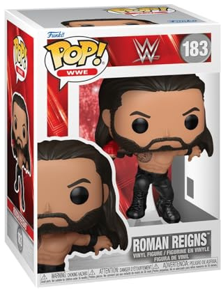 Funko POP! WWE: Roman Reigns - WWE - Collectable Vinyl Figure - Gift Idea - Official Merchandise - Toys For Kids & Adults - Fans - Model Figure for Collectors and Display