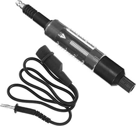 GALPADA Comprobador De Bobinas Activadas De Aleación Pinza De Cocodrilo y Funda De Goma, Detector Del Sistema De Encendido Para Automóvil, Prueba De Circuito De Chispa, Uso Automotriz