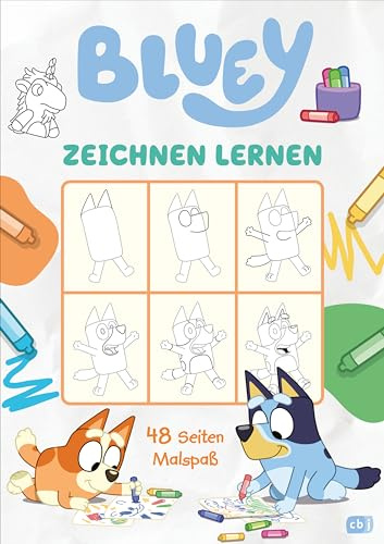 BLUEY - Zeichnen lernen: Mit 48 Seiten Zeichenspaß: 6