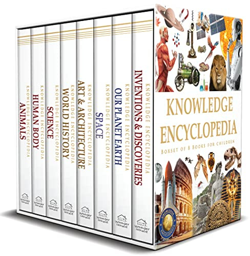 Knowledge Encyclopedia - Boxset of 8 Books for Children (Knowledge Encyclopedia for Children)