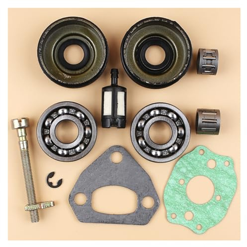 1 set Vevaxellager oljetätning Kedjespännare justeringssats for 136 137 141 142 36 41 for motorsågsdelar 530 05 63-63
