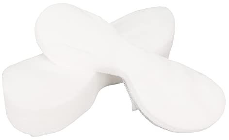 TOPINCN Almohadillas para Ojos, 100 Uds., Finas, Mejoran la Absorción de la Piel para el Cuidado de la Piel de los Ojos, Material No Tejido