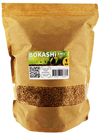 Bokashi 1kg, Acelerador/Activador Alta fermentación biológica EM-1® para compostador