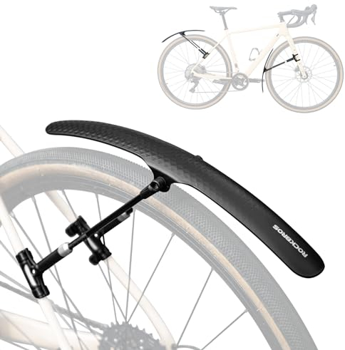 ROCKBROS Rennrad Schutzblech Spritzschutz für Vorne oder Hinten mit Schnellverschluss für 27,5 Zoll Fahrräder