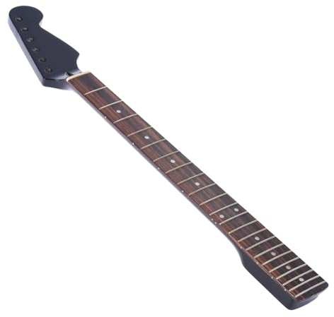 Gitarrenhals E-Gitarrenhals, Schwarzes Griffbrett Aus Palisander Mit 22 Bünden, Griff Aus ST-Ahorn, Importiert Aus Kanada