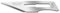 SWANN-MORTON SNon STERILE Carbon Steel V.P.I. Protected Surgical Blade No. 10A Multicolor