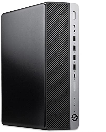 HP EliteDesk 800 G3 SFF Desktop - Intel Core i5-6500 @ 3,2 GHz - 8GB DDR4 RAM - 256GB SSD - Windows 10 Professional vorinstalliert (Generalüberholt)