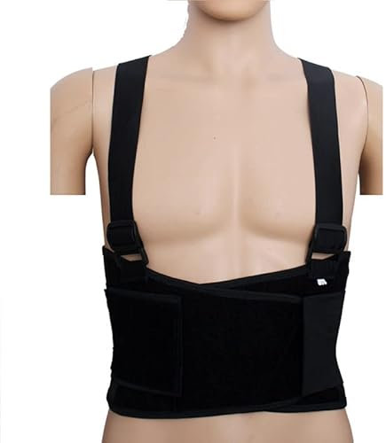Soporte de costillas y soporte torácico, cirugía protectora de la columna torácica, soporte de costillas rotas, protección de costillas dislocadas, dolor muscular tirado(Color: M: 74cm-86cm)