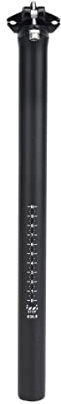 RongXuan Sadelstolpe för cykel, 27,2, 30,8, 31,6, 350 mm längd, kolfiber, sadelstång för elcykel, mountainbike, trekking, stadscykel (31,6 x 350 mm)