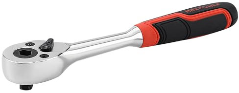 MaxPower Clé à cliquet 2 en 1 1/4 avec 72 dents et cliquets comme cliquet ou tournevis indépendant