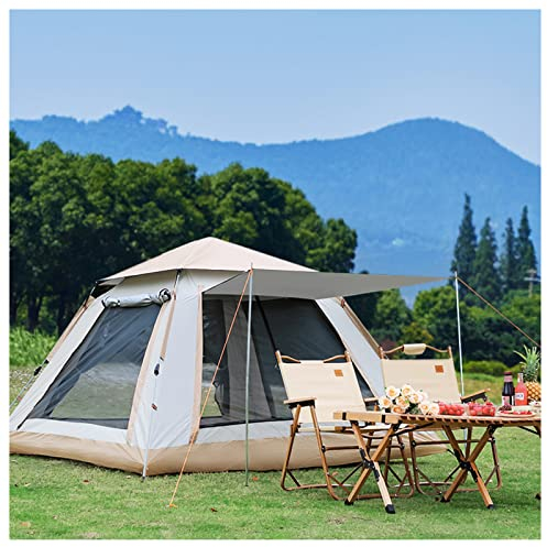 NOALED Instant Kuppelzelt für 4 Personen, insektensicher, wasserdicht, EIN Robustes und praktisches Naturehike-Zelt für Camping, Wandern, Bergsteigen