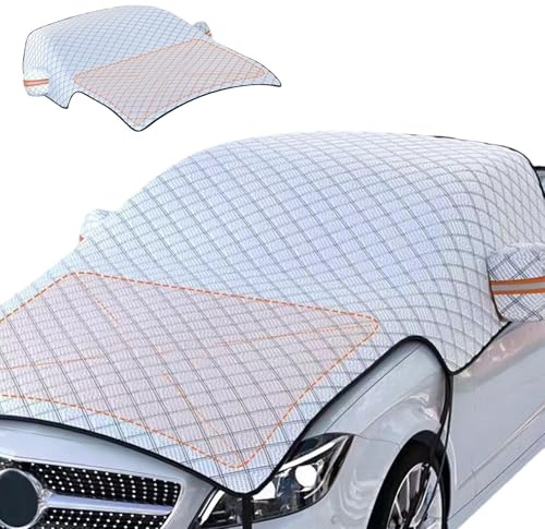 Parabrisas Engrosado para Automóvil - Parabrisas Automático Ultra Grueso, Protección Solar con Cubierta para Nieve | Cubierta anticongelante antiescarcha, cubierta para ventana delantera de parabrisas