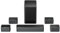ULTIMEA 7.1 Virtuelle Surround Sound System für TV, APP-Steuerung, Soundbar für TV Geräte mit Subwoofer und 4 Surround-Lautsprechern, 6,5 Wireless Subwoofer, Poseidon D70