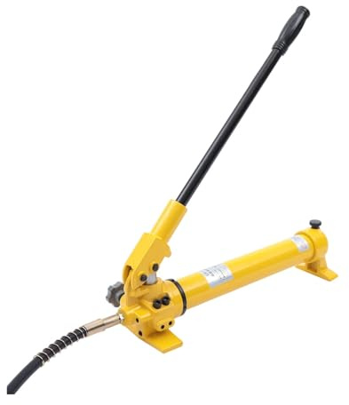 TIEOAXFT Kit di Potenza for martinetto Idraulico da 30 tonnellate e Pompa idraulica Manuale CP-700