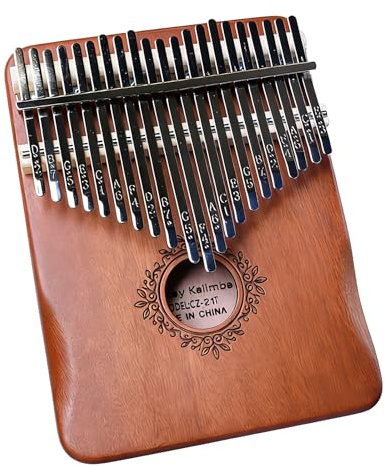 21 pianoforte a pollice Kalimba, di alta qualità, ricche armonie per principianti e uso in legno