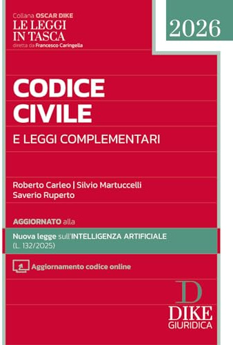 Codice civile e leggi complementari pocket 2026. Con aggiornamento codice online