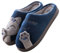 Cliont Carine Pantofole di Gatto Pantofole Invernali da Interno Scarpe Antiscivolo Regalo Natalizio per Donna e Uomo 41/42 EU Blu,(taglia produttore 42-43)